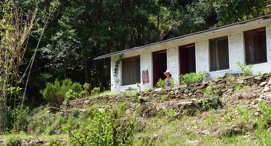 Retreat Cabin in Keshari Devi above Almora (photo by Virochana)