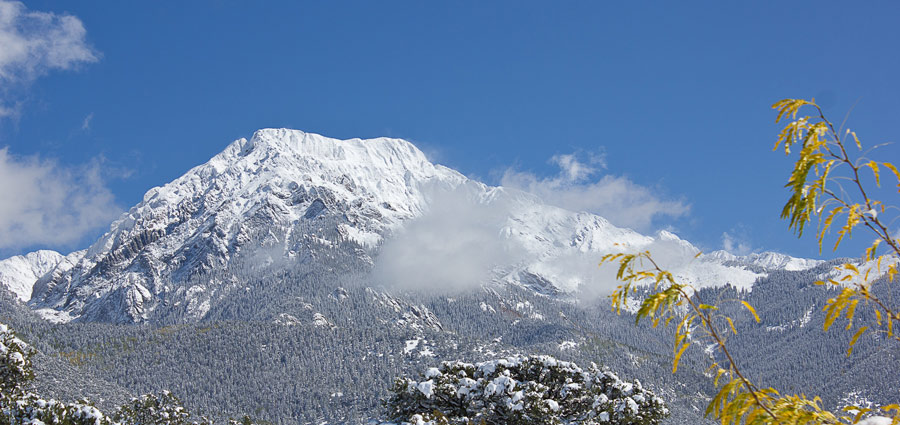 Crestone Mountain by Virochana Khalsa